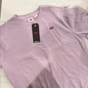 Levi's Light Purple Crewneck sweater